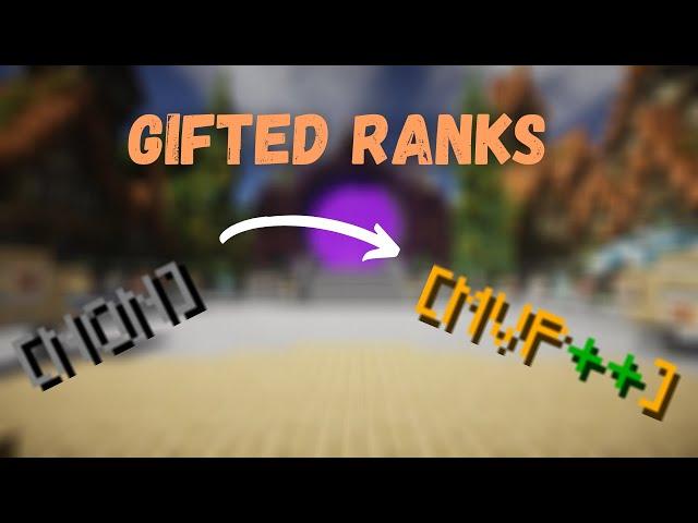 HOW TO GET GIFTED FREE RANKS HYPIXEL SERVER!!