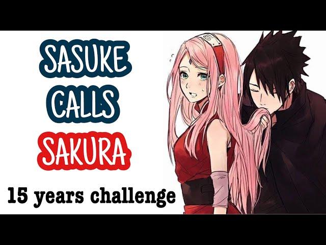 [サスサク] SasuSaku Moments | The Way Sasuke Calls Sakura Name In 15 Years | All Scenes