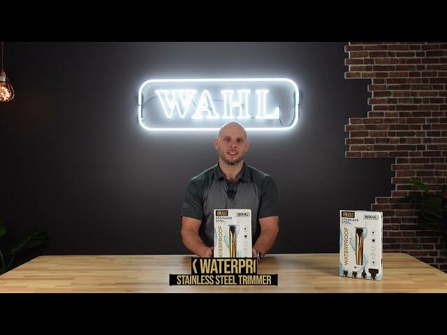 Wahl Waterproof Lithium-ion 18K Stainless Steel Grooming Kit - Available Now at Shaver Shop