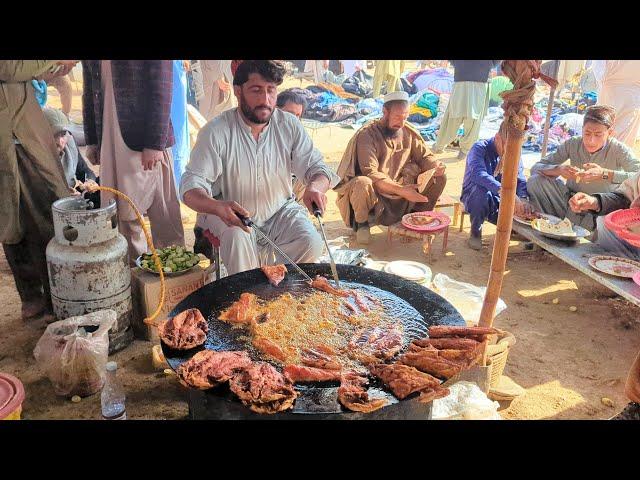 Muhammad Zaib Tawa Fish Fry - Bajaur Mela Pathak | Crispy Fried Fish | Masala Fish Fry | Bajaur Fish