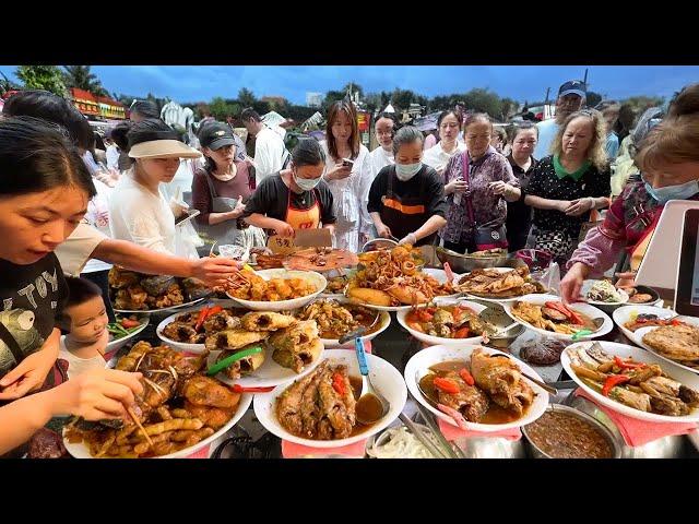 Authentic Morning Market Street Food in Vietnam