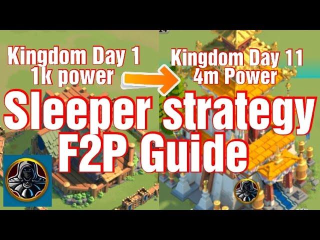 Gain Power Fast - Sleeper strategy Guide -