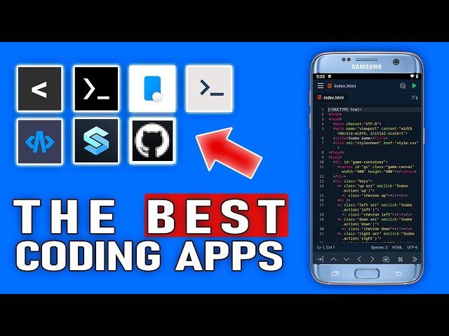 Top 5 Coding Apps For Android [ 2024 ] ️ | Apps All  Developers Should Have