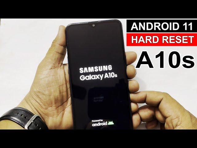 Samsung A10s Android 11 Hard Reset