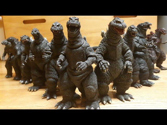 I Review Every NECA Godzilla Figure