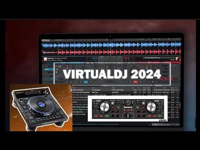 Virtual DJ 2024 x Numark Dj 2go 2 touch x Denon Lc6000 prime