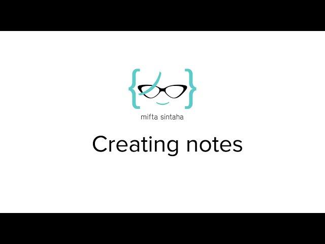 ReactJS for Beginners - 7: Creating Notes