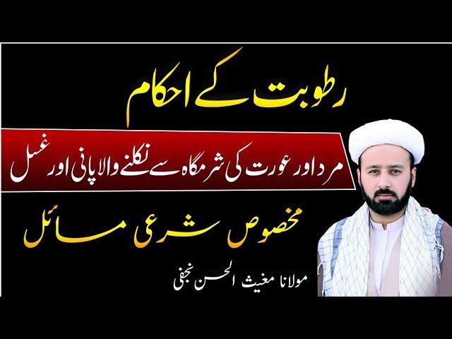 mard orat ka lichoria or liquid pak ya najis | peshab ke baad mazi nikalna shia ahkam | lecture 180