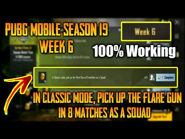 In Classic Mode, Pick Up The Flare Gun In 8 Matches As a Squad