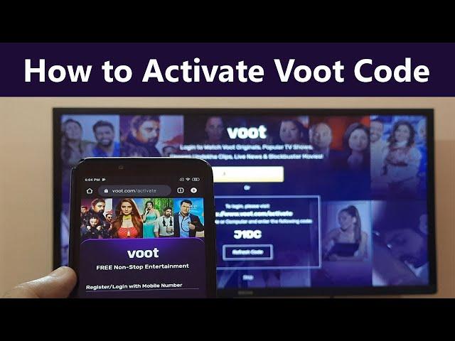 How to Activate Voot on Smart Tv 2023 | How to Connect Voot on TV | Activate Voot on Tv With Code