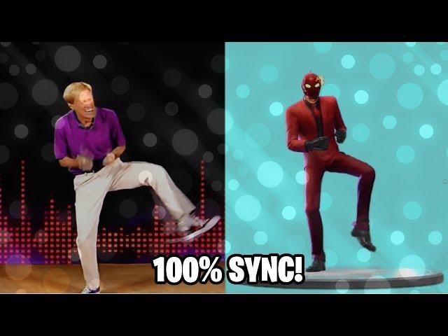 FORTNITE DREAM FEET EMOTE IN REAL LIFE! (100% SYNC)