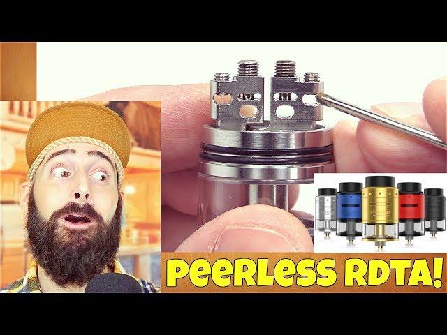 Vaping The Peerless RDTA By Geek Vape! A Flavor Monster Vape Tank!