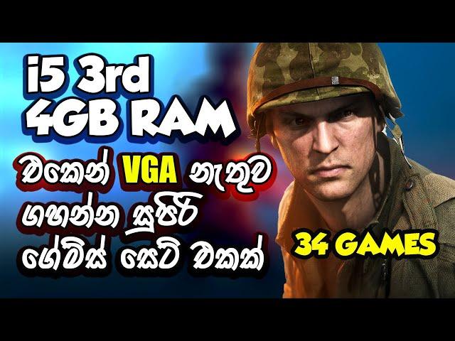 best pc games for 4gb RAM PC | Intel HD Graphics | No Graphics Card Required