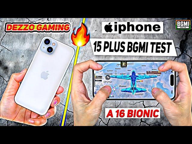 iPhone 15 plus Pubg Test Heating And Battery Test | Should You Buy ? Bgmi