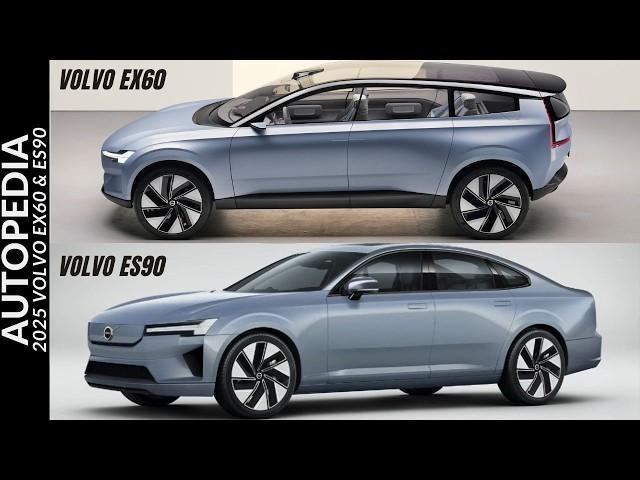 2025 Volvo EX60 vs ES90 – A Deep Dive into the Future of Electric SUVs & Sedans