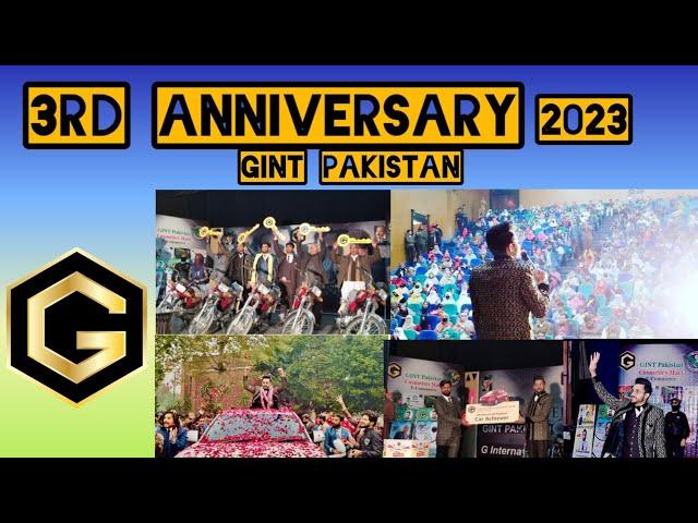 3rd Anniversary 2023 | GINT Pakistan | Leaders Special Entries | Rawalpindi Art Council Hall | BBS