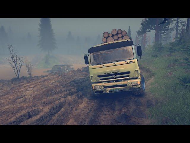 SpinTires ( Мультиплеер дефолтные карты # 7 )