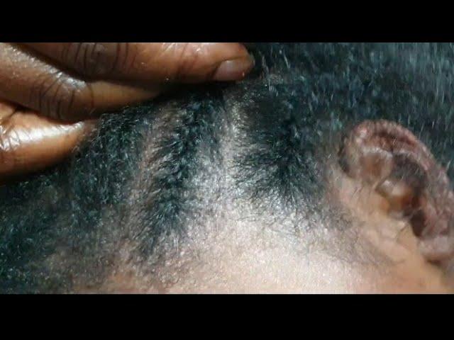 How to do DIDI INWARD CORNROW BY YOURSELF for beginners