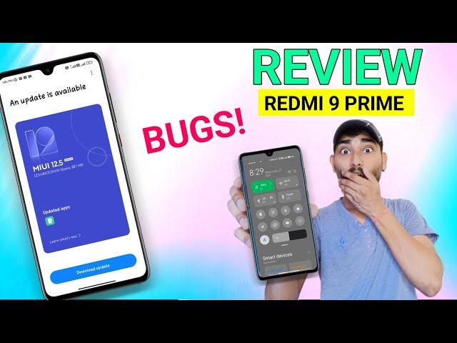 Review - Redmi 9 Prime Miui 12.5.4.0 India Update | Bugs !