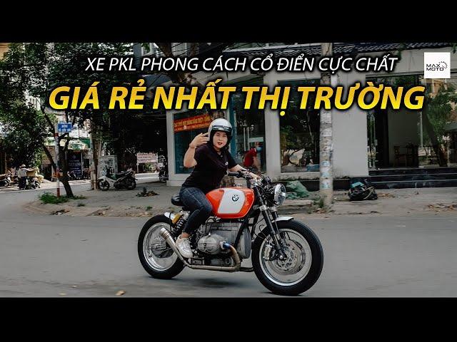 Xe PKL phong cách cổ điển giá rẻ nhất thị trường chỉ 68 triệu | MAXMOTO | KAWASAKI W175 |