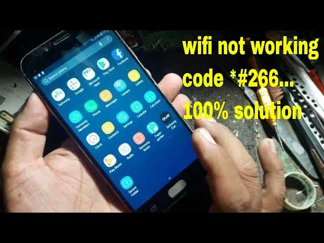 how to repair samsung j7 pro wifi not working