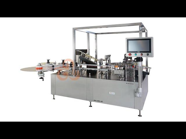 Automatic Plunger Rod Insertion and Needle Trap Labelling Machine for PFS - AHL-80PL-NT