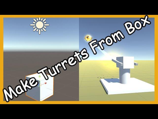 How to make a turret in Unity