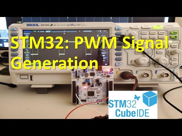 STM32 Microcontroller Tutorial 4: Generate PWM Signals with Desired Frequency and Duty Cycle