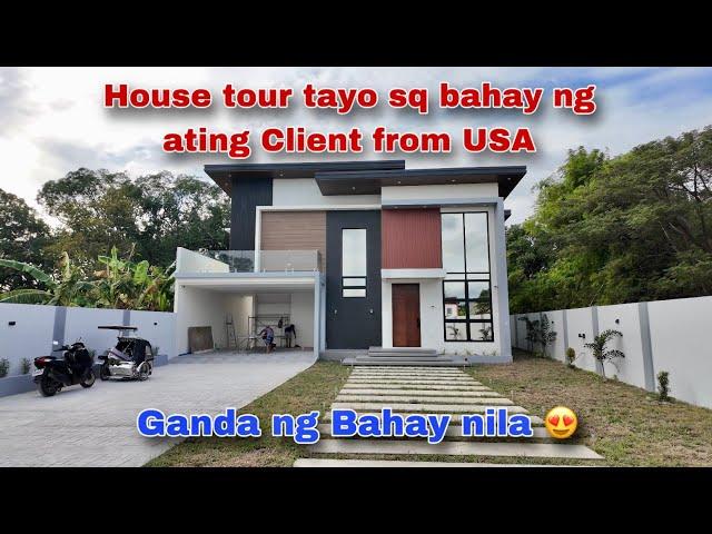 House tour tayo sa Bahay ng ating Client from USA / ganda ng bahay spacious at elegant