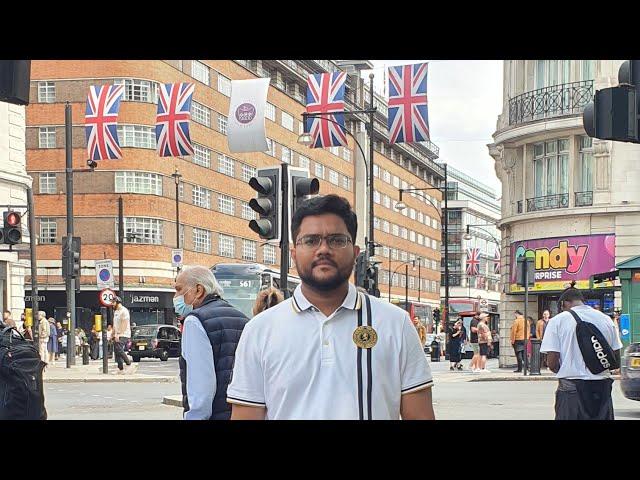 Trafalgar Square London  | Walking London Streets | UK Trip | Damin studio