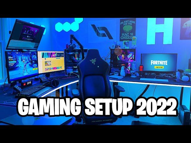 14 Yr old’s DREAM Gaming/Streaming Setup Tour | BL Halo