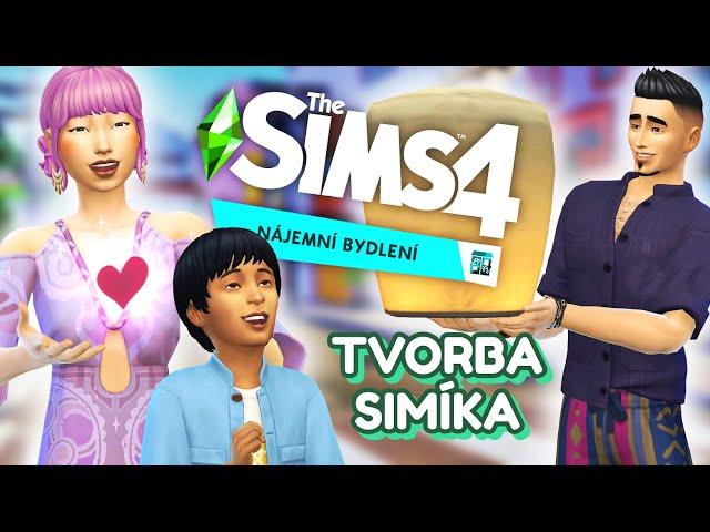  THAJSKÁ TVORBA SIMÍKA (CAS)  | moderní, tradiční, pastelové The Sims 4 Nájemní bydlení 