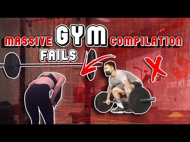 MASSIVE GYM FAILS Compilation  Best Gym Fails 2020  Try Not To Laugh Challenge part 23