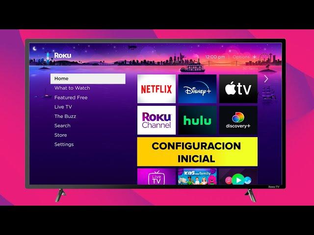 Cómo Configurar ROKU TV por primera vez | Configuración Inicial 