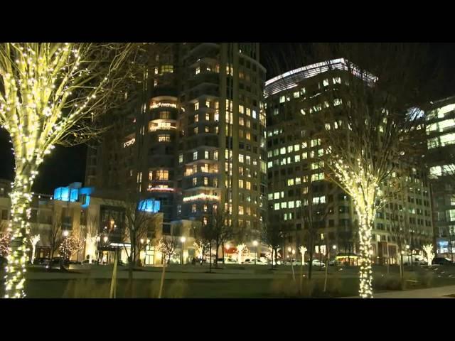 Photos of Reston Town Center at Night Before Christmas