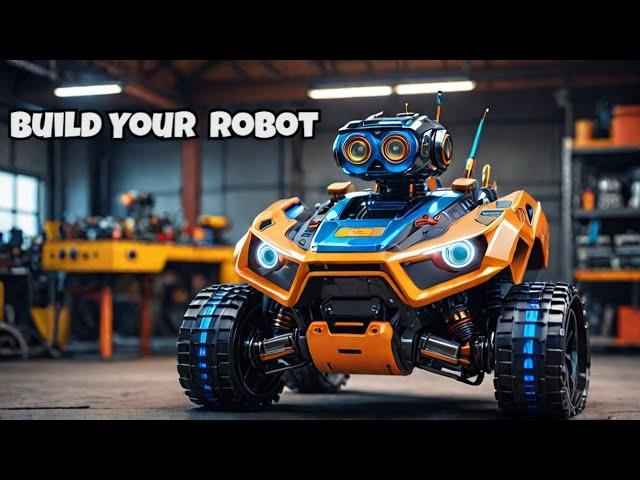 Best DIY Robot  of 2025 | DIY 3D printed  Arduino Robot | How to build a 4WD Robot from scratch