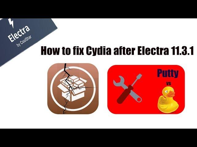 How to fix Cydia after Electra 11 3 1 Jailbreak   YouTube