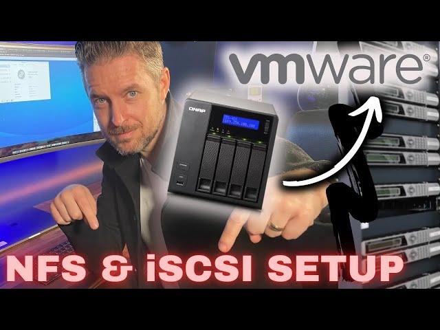 How To Connect QNAP NAS To VMware ESXi – NFS Vs iSCSI Explained!