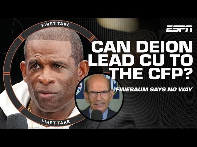 'COLORADO IS NOTHING!' ️ Paul Finebaum dismisses Deion Sanders & the Buffaloes | First Take