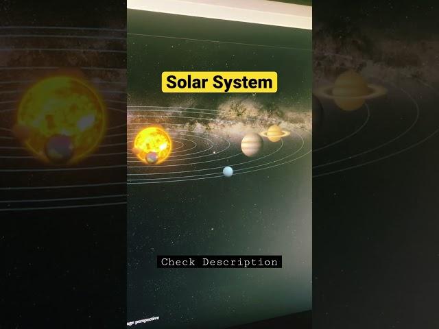 Solar System | HTML | CSS | JavaScript | Animation | EducateKaro.com #shorts