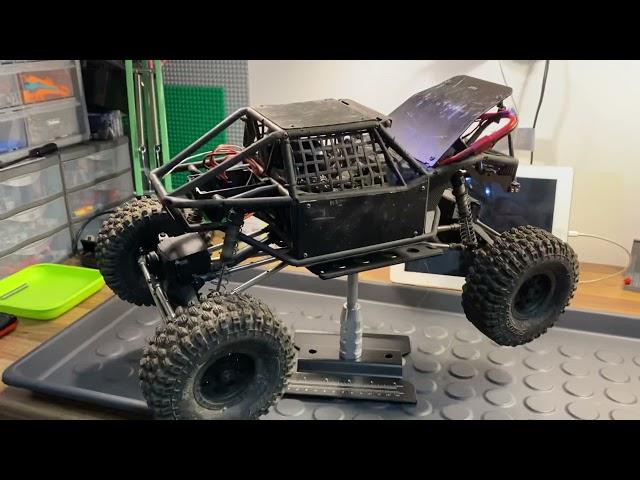 Axial Capra 4 wheel steering mod