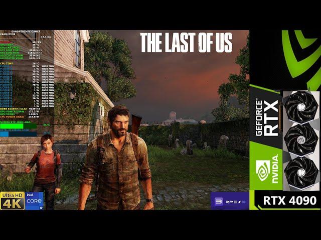 THE LAST OF US 4K RPCS3 PS3 Emulator | RTX 4090 | i9 13900K 6GHz