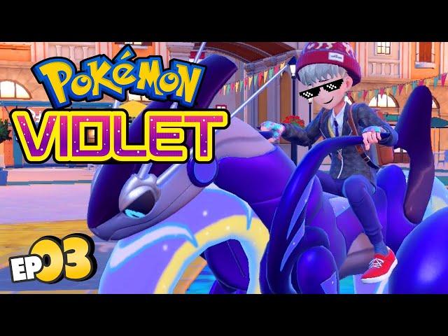 Pokemon Violet Part 3 BEST POKEMON ALREADY! Gameplay Walkthrough #Pokemon Scarlet & Violet