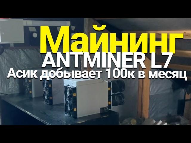 САМЫЙ ПРИБЫЛЬНЫЙ АСИК НА DOGECOIN | ВЫГОДЕН ЛИ ANTMINER L7 В 2024 ГОДУ |  | ОБЗОР НА ANTMINER L7