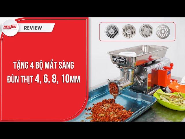 Máy xay thịt công nghiệp ATS-TS102: xay đa năng, độ nhuyễn linh động