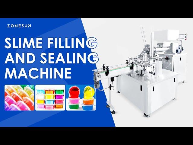 ZONESUN ZS-SFC1 Automatic Slime Filling and Capping Machine