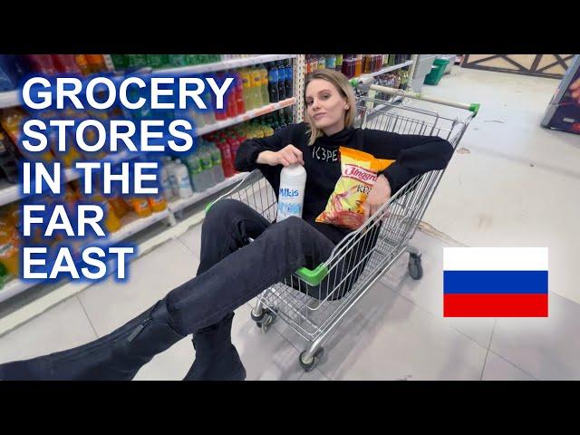 Grocery shopping in Khabarovsk // What you can buy in a supermarket in the Far East of Russia