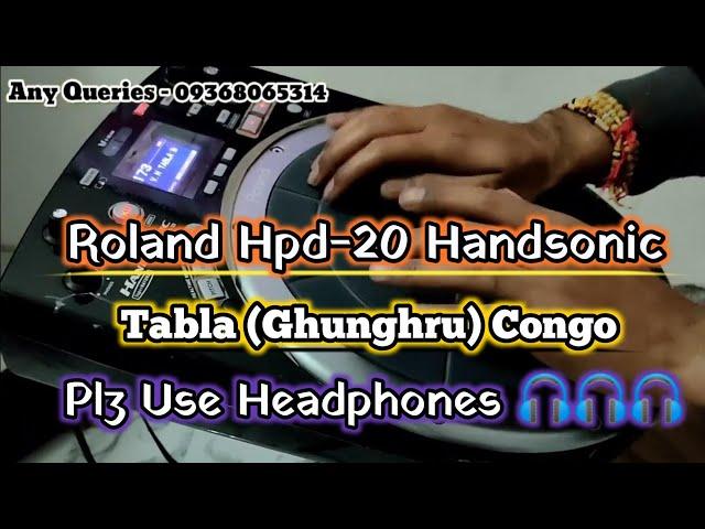 Roland Hpd-20 Handsonic Tabla || Congo || Bongo || Handsonic Vst Sounds || Loops