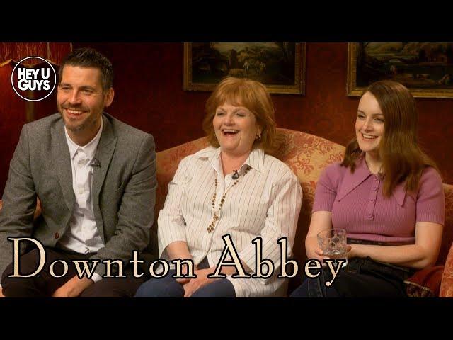 Robert James-Collier, Sophie McShera, & Lesley Nicol on Downton Abbey Movie