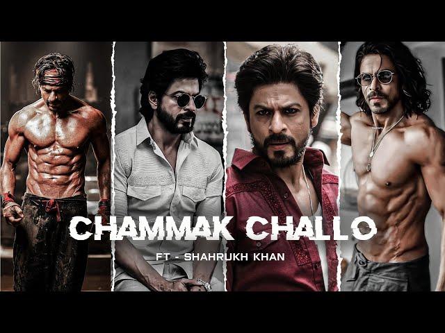 Chammak Challo Ft - ( Shahrukh Khan ) Edit Status | Shahrukh Khan 4k Edit Status #shahrukhkhan
